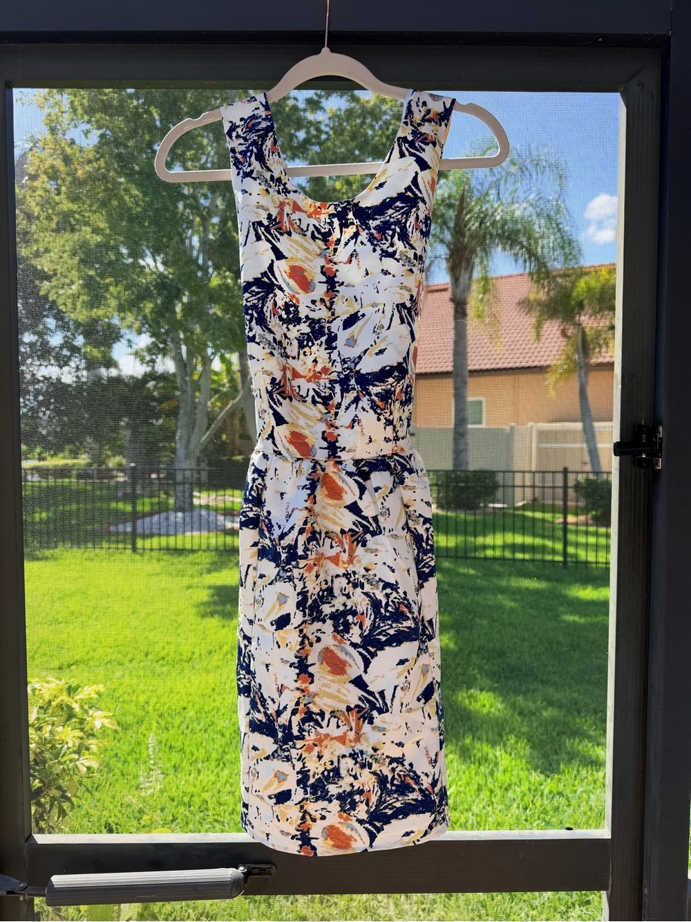 Pim + Larkin Fit and Flare Dress size Medium